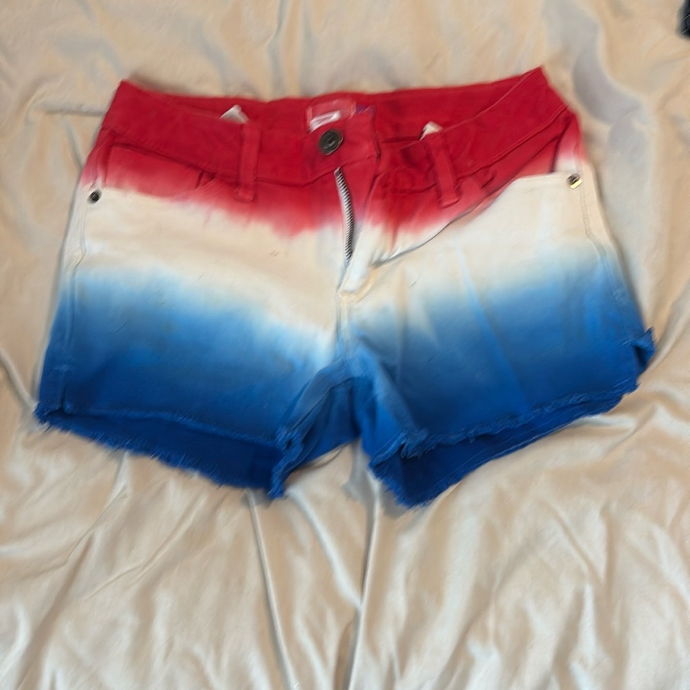 Red White and Blue Shorts